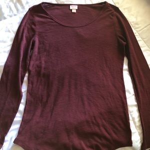Mossimo Long Sleeve Thermal Tee